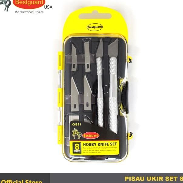 

Pisau Ukir Set 8Pcs Bestguard