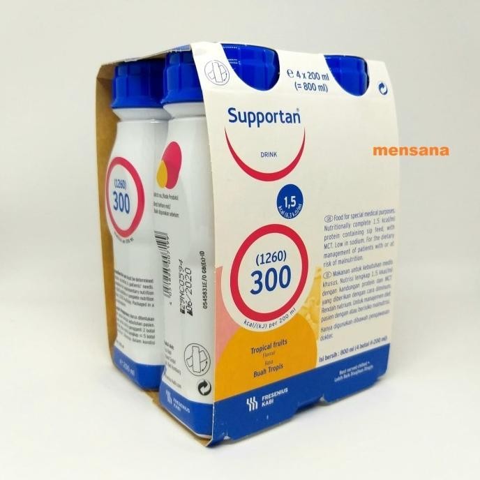 

Supportan susu nutrisi Fresubin tinggi kalori protein isi 4/pak