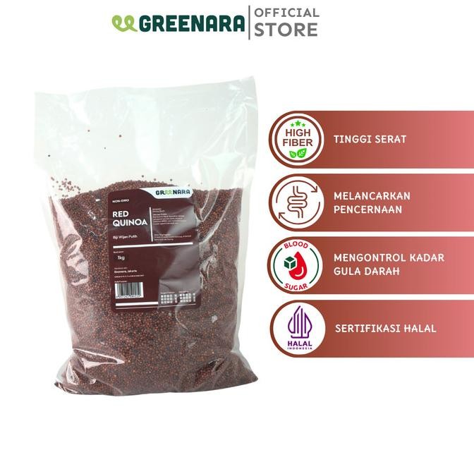 

Quinoa Merah 1 Kg / Red Quinoa