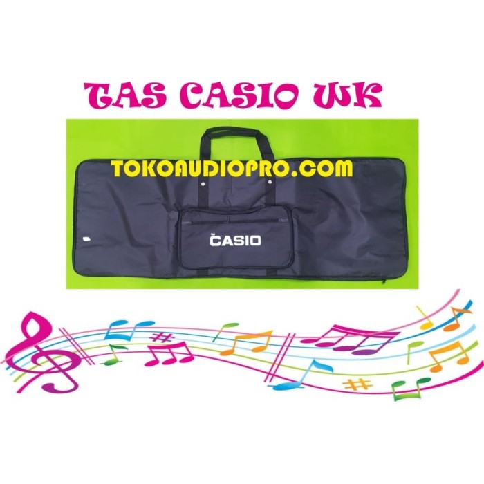 adaya TAS KEYBOARD CASIO WK MERAH