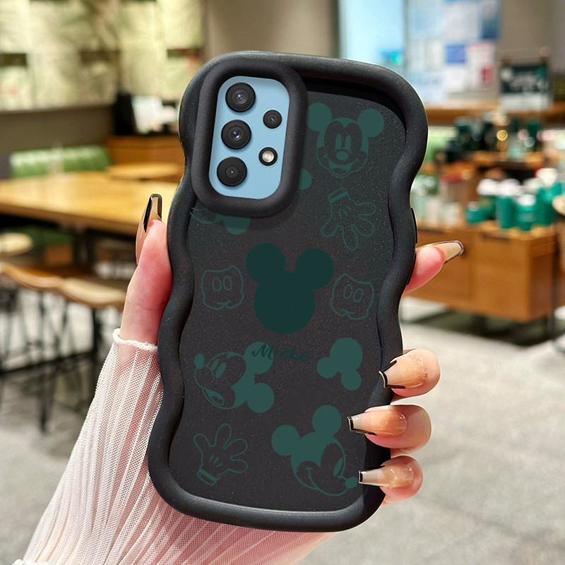 Casing Hp Untuk Samsung A32 Case Casing Mickey Mouse Softcase Avatar trendi Macaron HP Kesing pelind