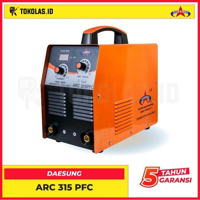 kosnew@ Mesin Travo Las Inverter Daesung MMA ARC 315 PFC ARC315 ARC-315