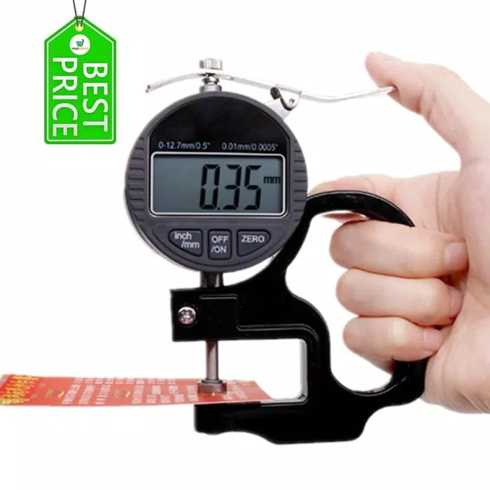 

newgan!! THICKNESS GAUGE DIGITAL Alat Ukur Ketebalan Logam Plastik Kertas lain2