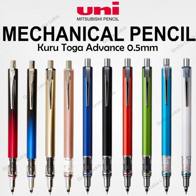 

BEBAS ONGKIR - Uni KURU TOGA Advance Mechanical Pencil 0.5mm