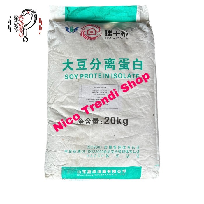 

Isp 20Kg Isolate Soy Protein Halal Tepung Isp Terlaris