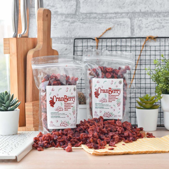 

Dried Cranberry (Kranberry Kering) 1Kg - Tc Barangbaru