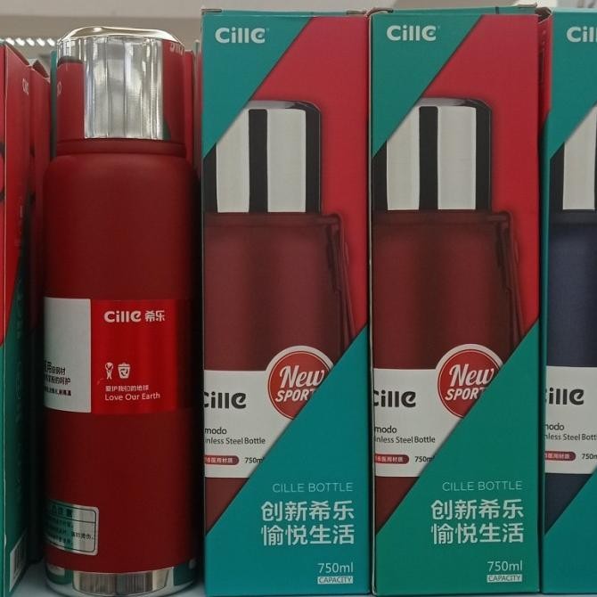 

Produk Terbaik] cille bottle water capacity 750ml