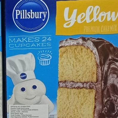 

@#@#@#] pillsburry yellow premium cake mix cup cakes 432gr