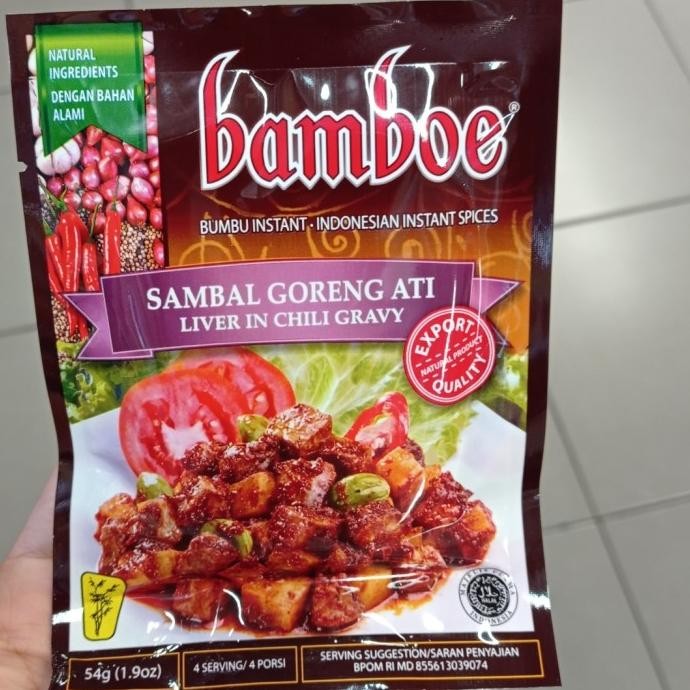 

------] bamboe bumbu sambal goreng ati 54gr