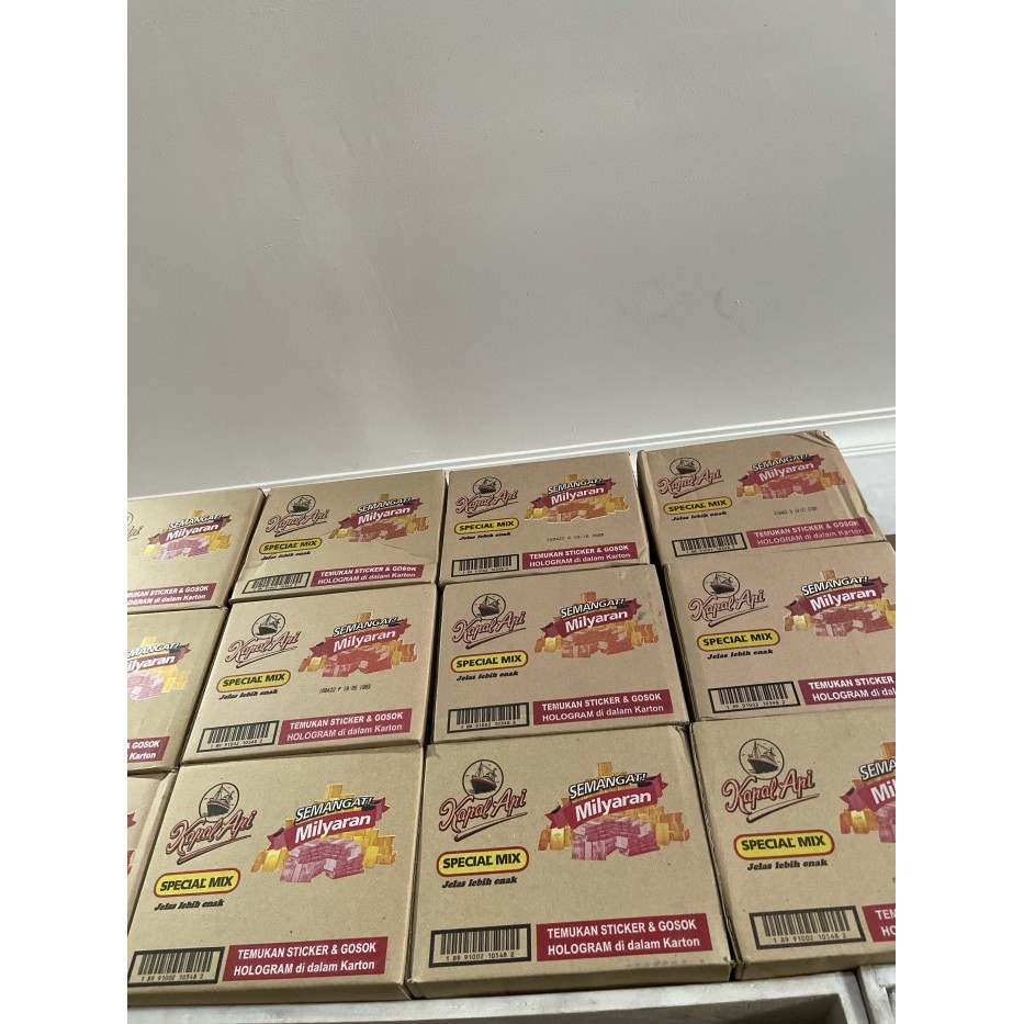 

Kopi Kapal Api Mix 1 Dus 120 Sachet