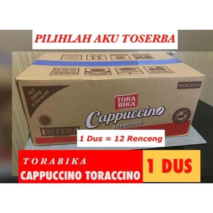 

Kopi Torabika Cappuccino + Choco Granule 25Gr X10Pcs ( 1 Dus)