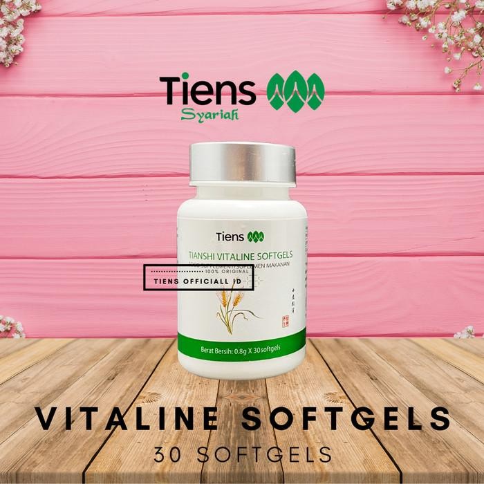 Pemutih Badan Tiens Vitaline Softgel Isi 30 Softgels Pemutih Kulit Ori