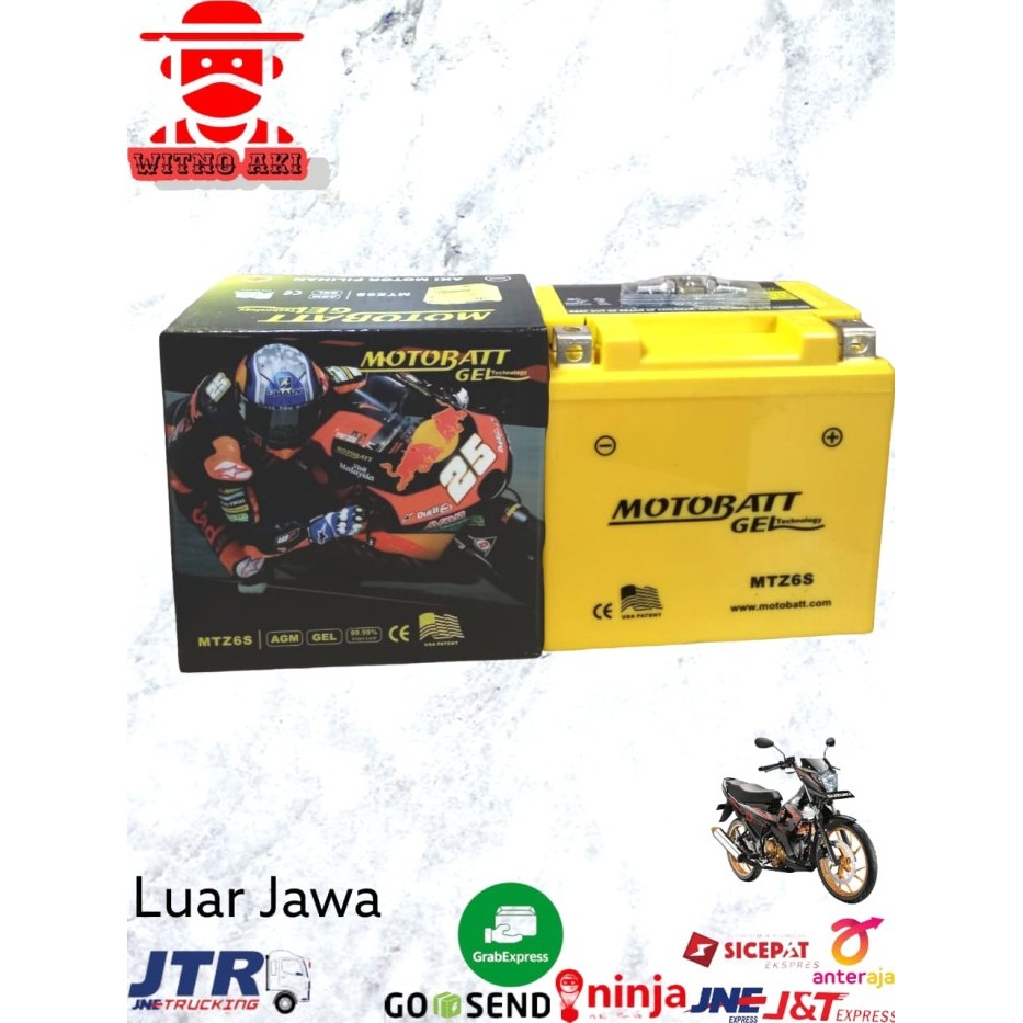 aki motobatt vario 150, satri fu, cb150r mtz6s motobatt