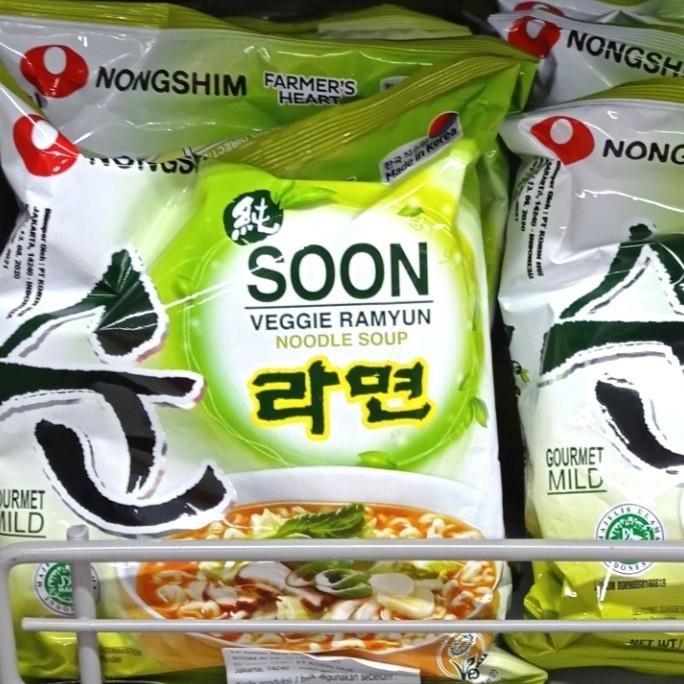 

best seller] nongshim soon veggie ramyun 112gr