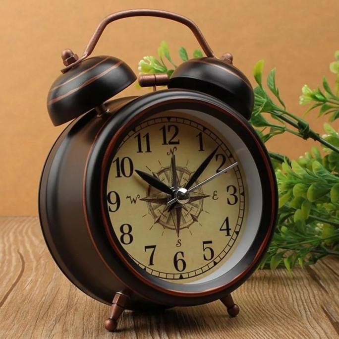 

Jam Weker Meja Classic/Jam Alarm Beker/Alarm Clock Kado Unik Lucu GVS