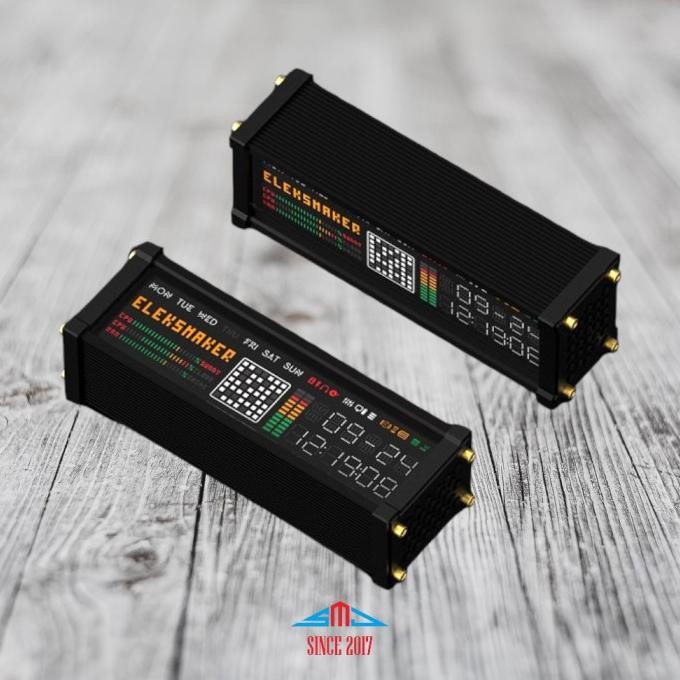 

Jam Meja NIXIE Classic Retro Style RGB Desk Clock Klasik Lampu Desktop GVS