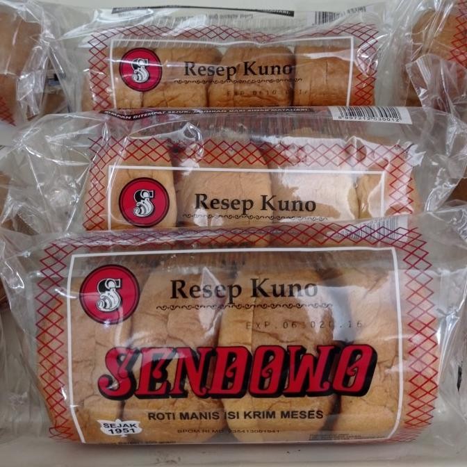 

yang dicari] sendowo roti manis isi krim meses