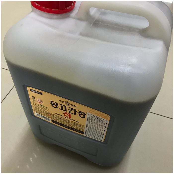 

Monggo Kecap Asin Soy Sauce Jin Gan Jang Multipurpose 13 Ltr Korea Terlaris