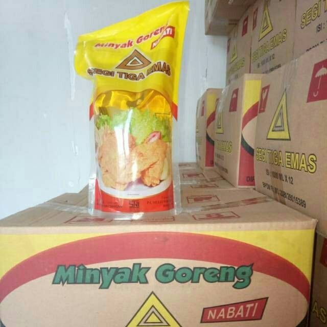 

Minyak Goreng Segitiga Emas 1 Lt - Khusus Grab/Gojek 12 Pcs Promo