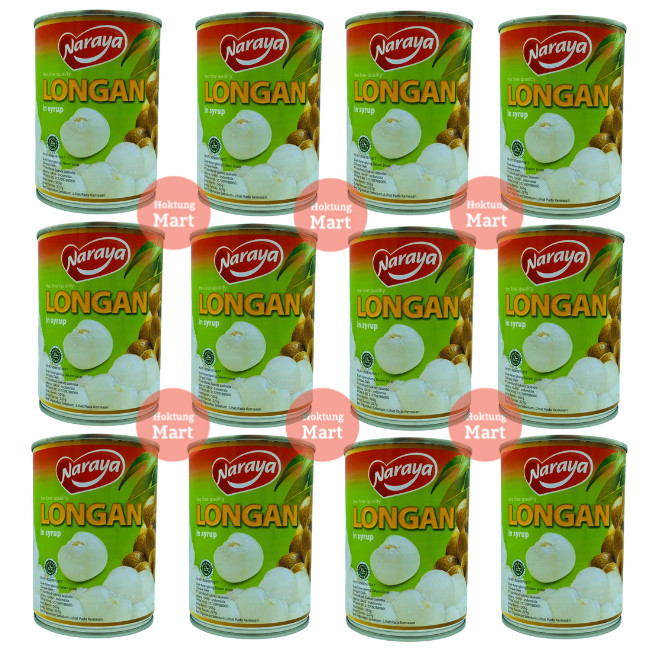 

Naraya Longan Lychee 1 Karton Dus Isi 12 Kaleng Buah Kelengkeng / Leci Terbaik