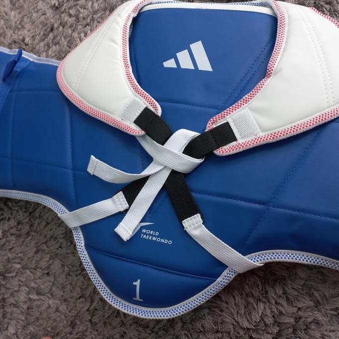 Body Protector Adidas Hogo Taekwondo Bolak Balik.  Ready
