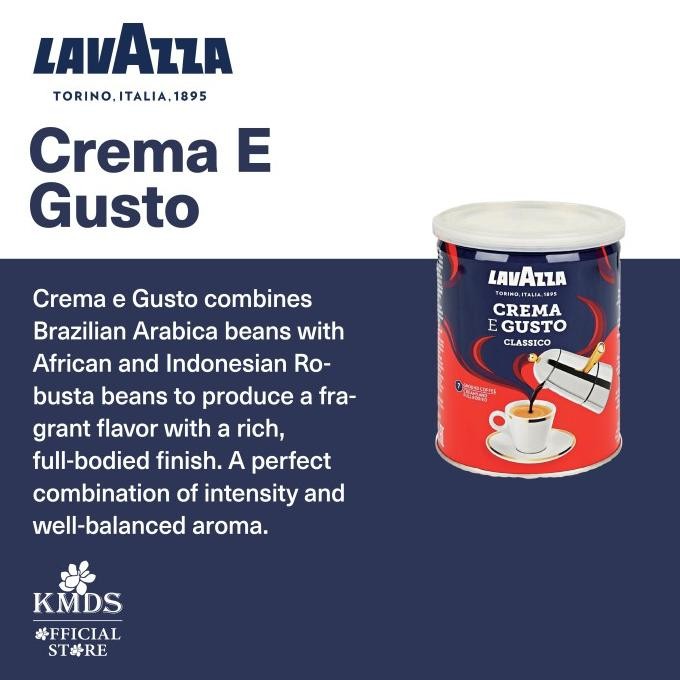 

Lavazza Crema E Gusto Ground Coffee 250Gr