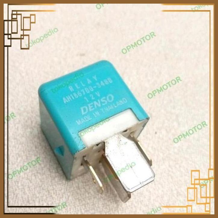 [OPM] RELAY TOYOTA AH156700-3480 5 KAKI BIRU MUDA ORIGINAL COPOTAN