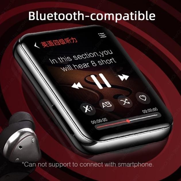 Benjie X1 Bluetooth Digital Mp3 Player Portable Music Video Fm Radio