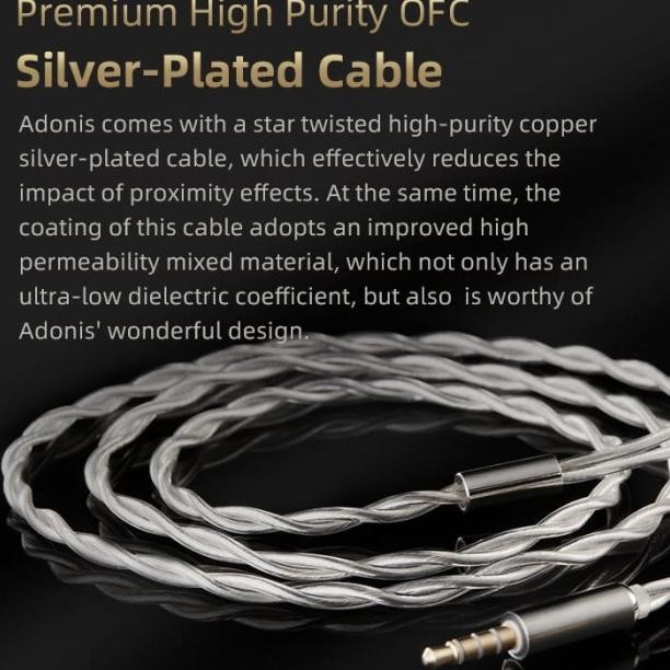 Sgor Adonis Hybrid Dual Driver In Ear Earphone With C