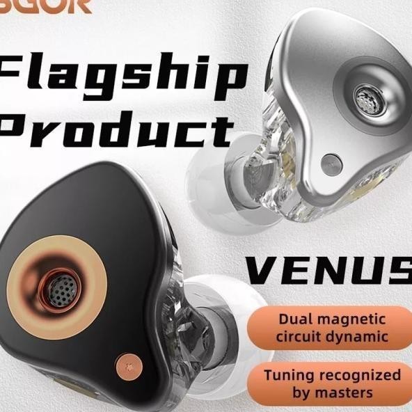 Sgor Venus Dynac In Ear Monitor Earphone Headset With C