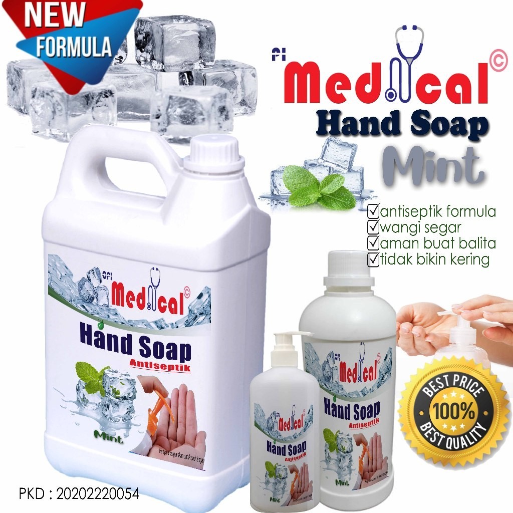 Sabun cuci tangan anti kuman 1 liter dan 5 liter hand soap 10D112