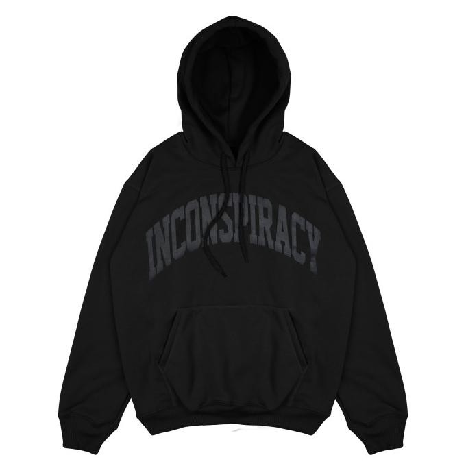 MOXIE HOODIE HIGH SCHOOL UNISEX FLEECE - BLACK ON BLACK