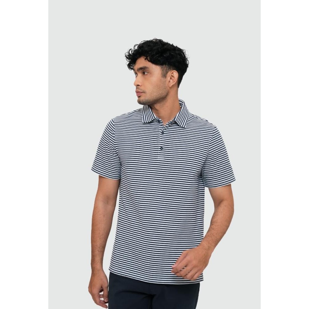 MOC KAOS POLO LENGAN PENDEK CLAUDE-NAVY