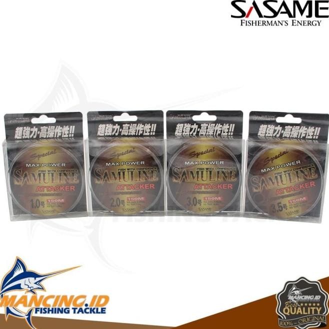 Senar Pancing Sasame Samuline Attaer 150M Fishing Line