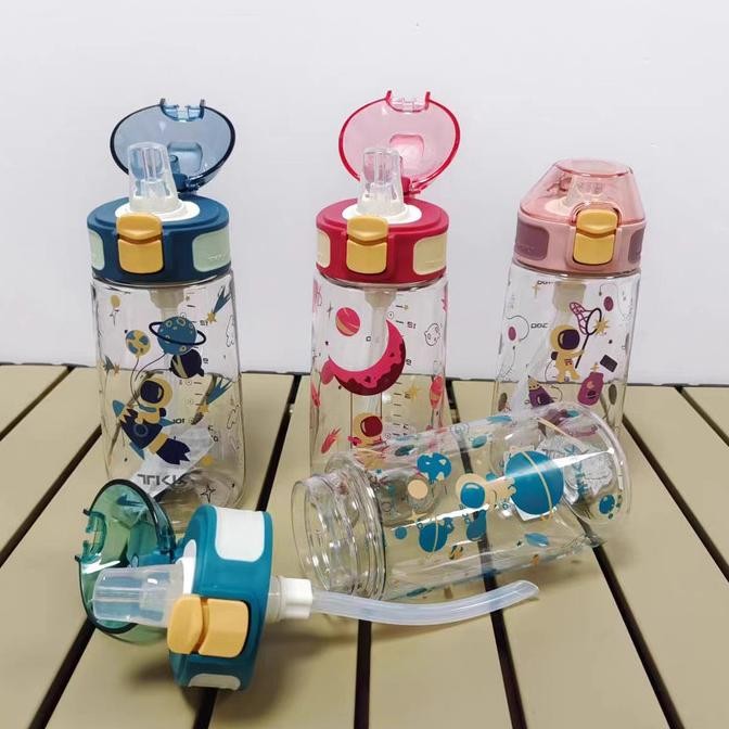 TKK botol minum anak tk tritan tempat minum anak sedotan bpa free TK