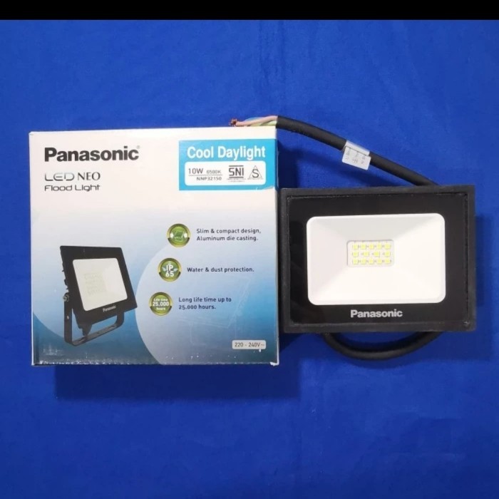Terlaris Panasonic Lampu Sorot Tembak Led 10 20 30 50 W Watt Taman Flood Light