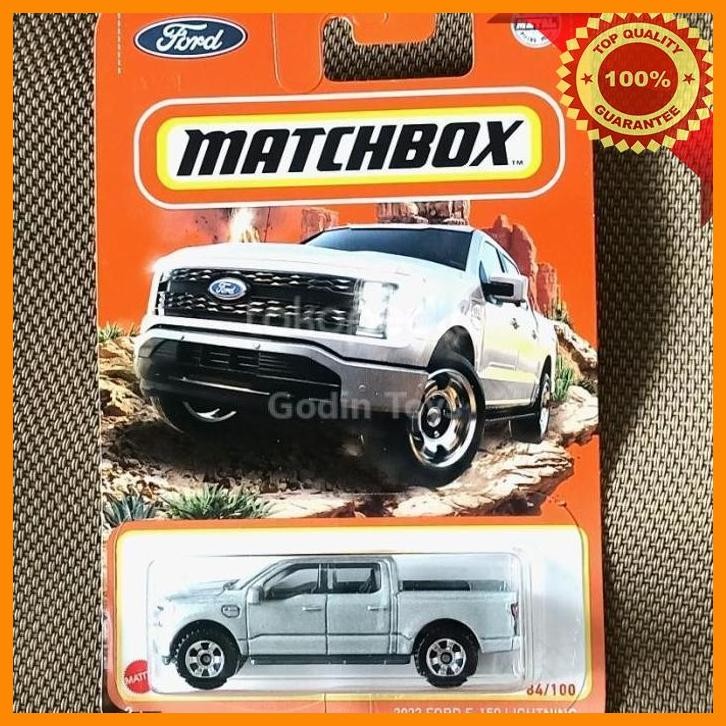 (GODI) MATCHBOX FORD F-150 RAPTOR LIGHTNING DIECAST