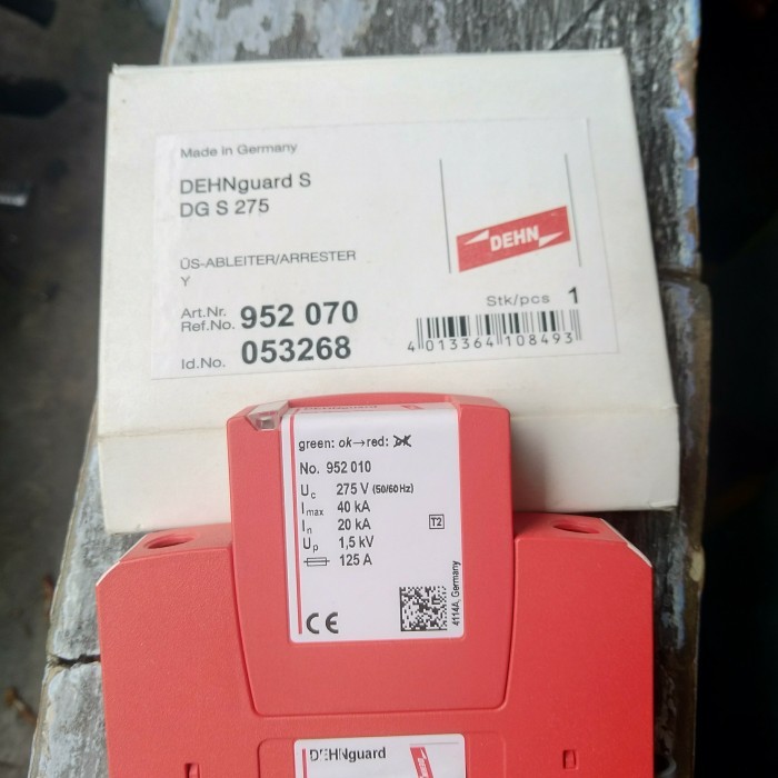 Terbaru Arrester Power Level 2, Dehn Dgs 275