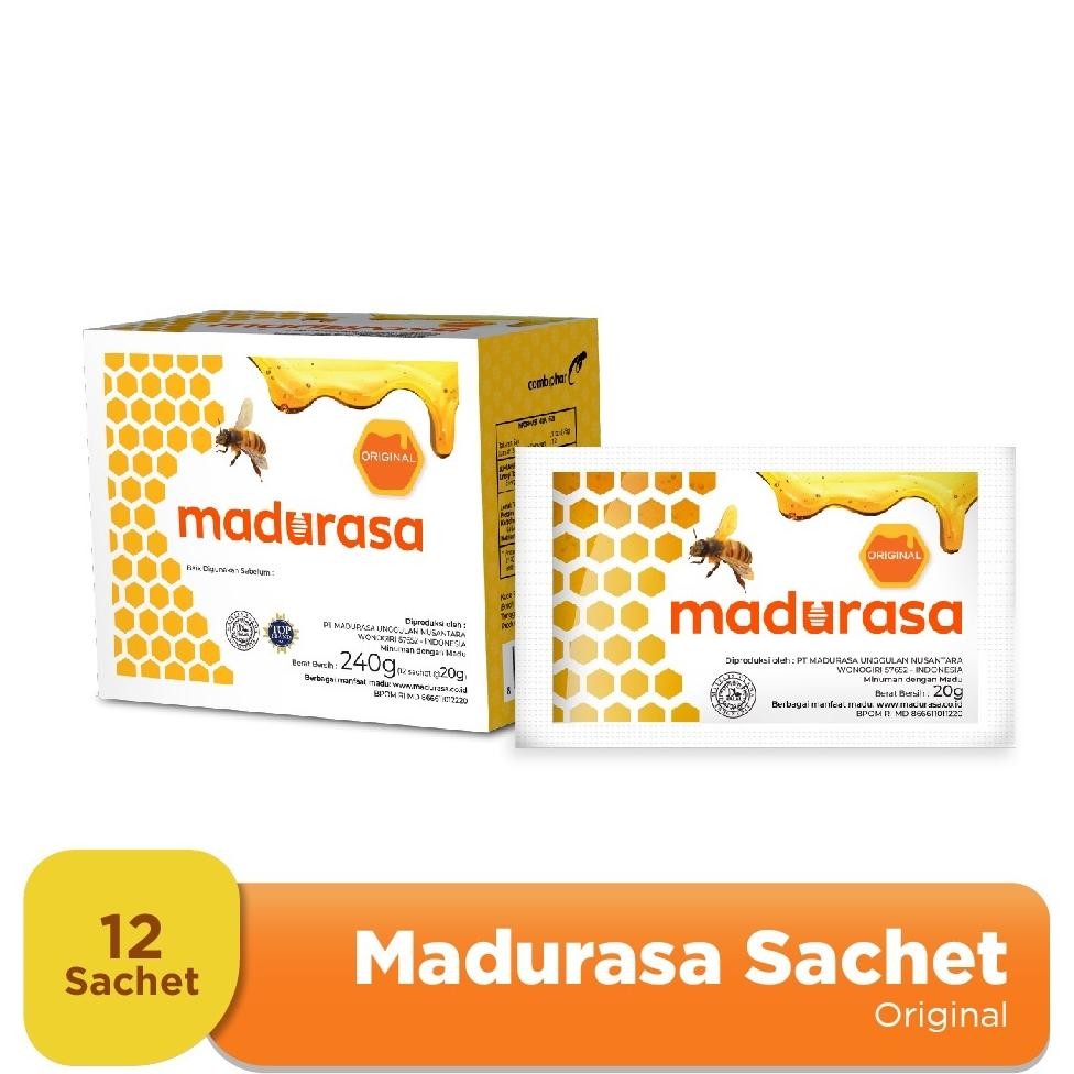 

Terlaris Madu Rasa Original Dan Jeruk Nipis Madurasa Box Sachet Isi 12 Terlaris