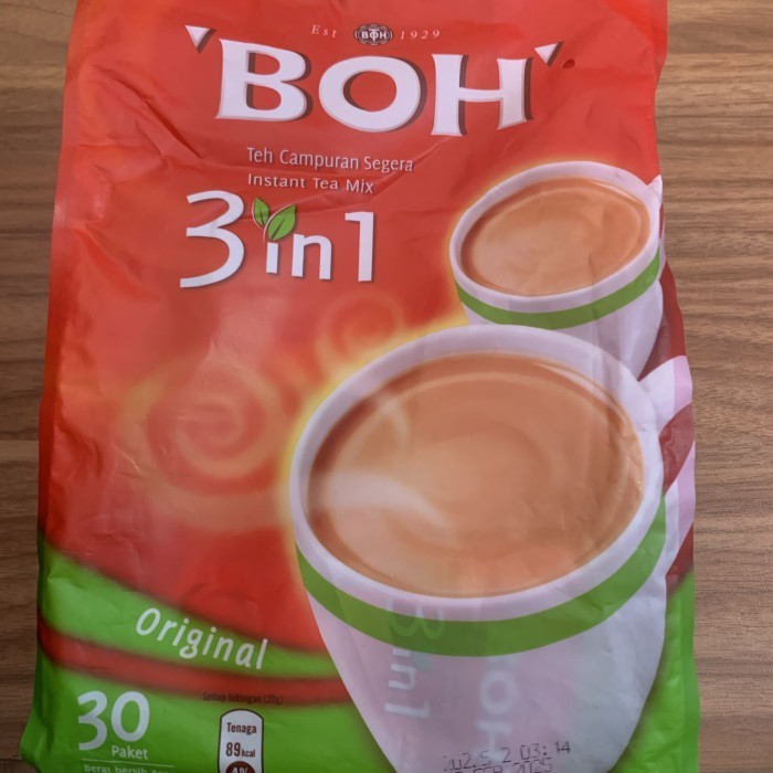 

Terbaru Boh Teh Tarik Milk Tea3In1 Original Instan Tea Mix