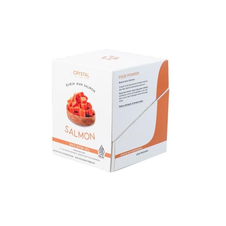 Crystal Of The Sea Salmon Powder | Bubuk Ikan Salmon Kaldu Mpasi