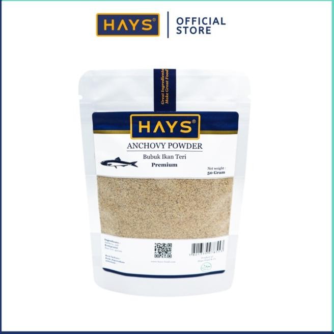 

Anchovy Powder / Bubuk Ikan Teri / Kaldu Mpasi (50 Gram) - Hays