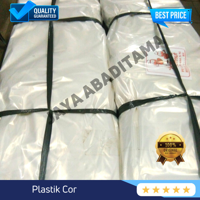 

Plastik Cor Bening Tebal Roll Kiloan Super Termurah
