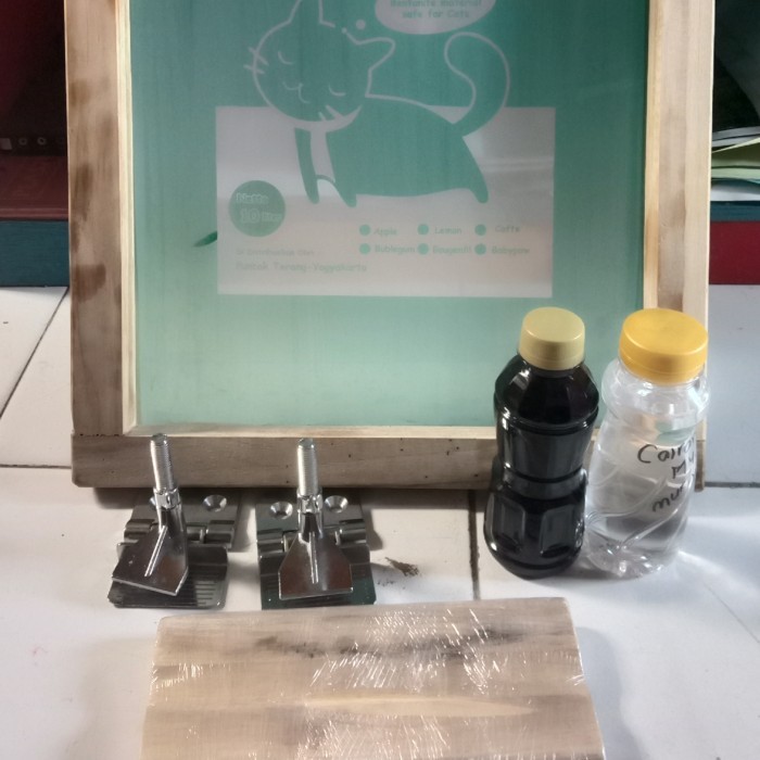 

PAKET SABLON PLASTIK SIAP PAKAI