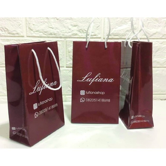 

Paperbag 15 Cm X 20.5 Cm (Potrait) Samping 7 Cm