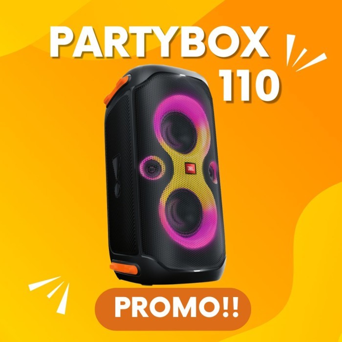 JBL PARTYBOX 110 KARAOKE PARTY BOX PARTYBOX110 Garansi Resmi 1 Tahun