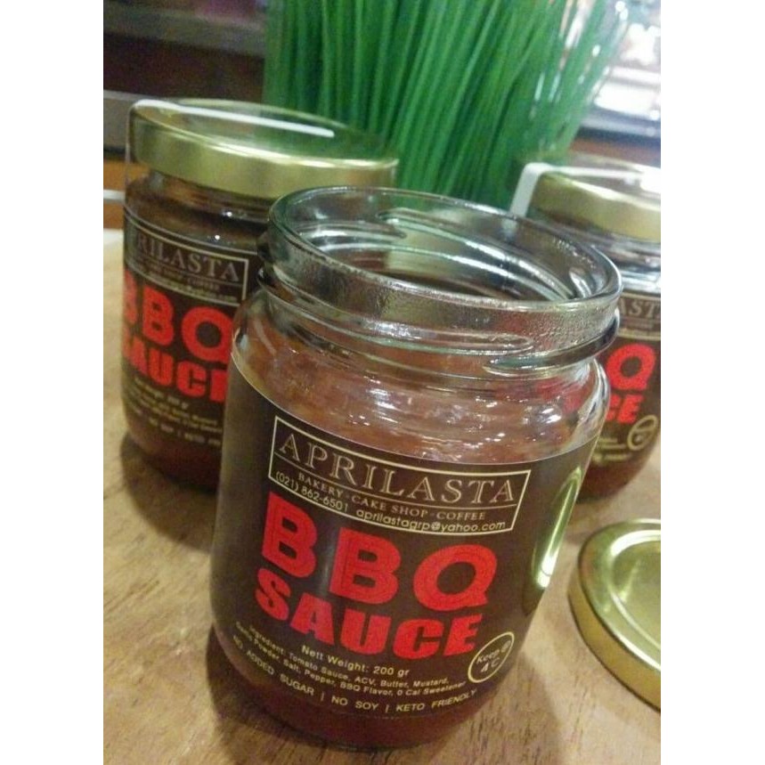 

Aprilasta Bbq Sauce Saus Bbq Keto Friendly