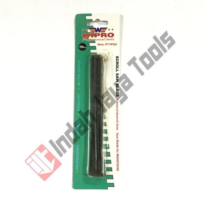 Mata Gergaji Scroll Saw WIPRO SATUAN - Scrollsaw Blade Ukir