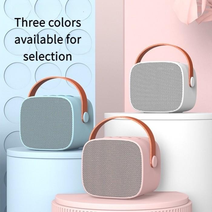 Bluetooth Speaker Karaoke Portable Anak Whit Wireless Mic