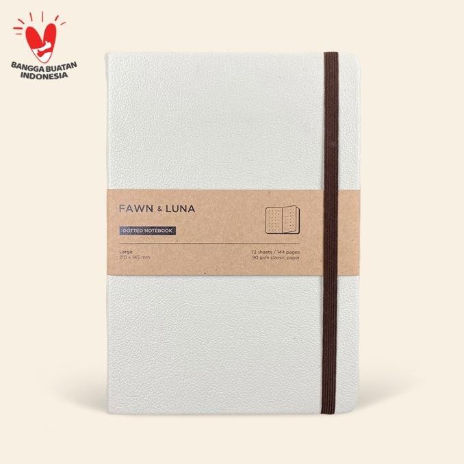

Sale Notebook Large A5 - Barely Beige - Buku Jurnal / Agenda